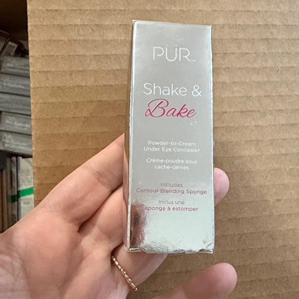 PÜR Shake & Bake Powder To Cream Under Eye Concealer Dark